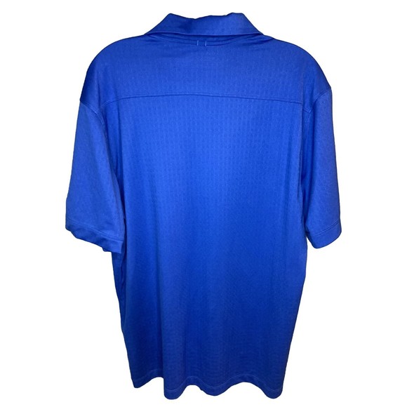 Nike Golf Men's Royal Blue‎ Dri-FIT Short Sleeve Golf Shirt Size L - Picture 2 of 7